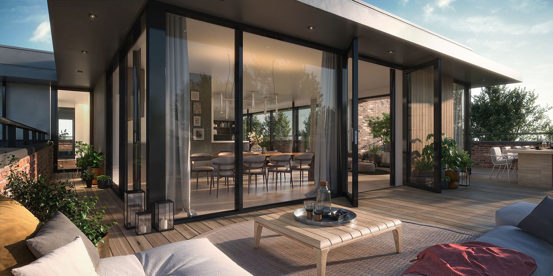 7 luxe appartementen